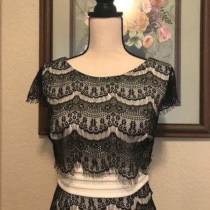 Melrose and Market Black Lace Dress👗